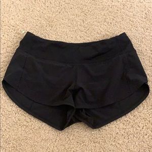 Lululemon size 4 black shorts